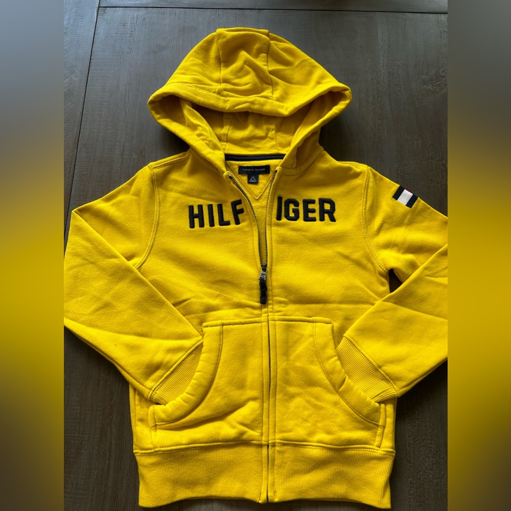 Tommy Hilfiger kids hoodie with zipper